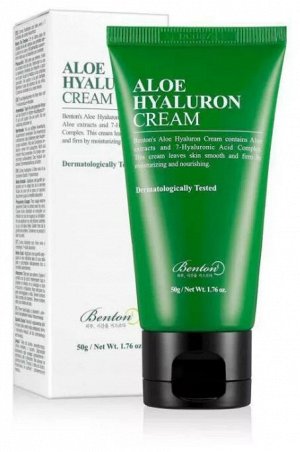 Крем для лица с алоэ и гиалуроновой кислотой Benton Aloe Hyaluron Cream 50 гр, шт