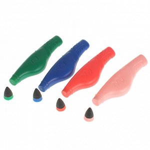 Комплект 3D-ручек LM222-3, печать полимером, синяя + лиловая + красная + зелёная