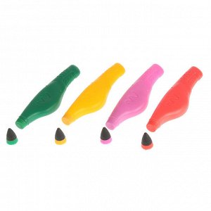 Комплект 3D-ручек LM555-4F, печать полимером, красная + зелёная + жёлтая + розовая