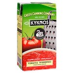 томаты KYKNOS протертые в собственном соку 500 г (Зеленый тетрапак) 1/12