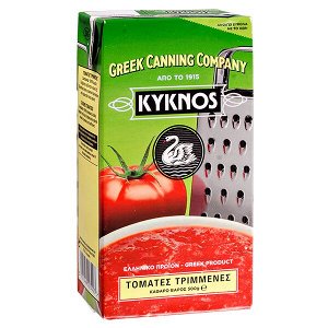 томаты KYKNOS протертые в собственном соку 500 г (Зеленый тетрапак) 1/12