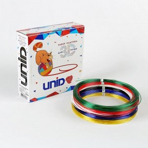 Пластик Unid-PRO-6, по 10 м, 6 цветов в наборе
