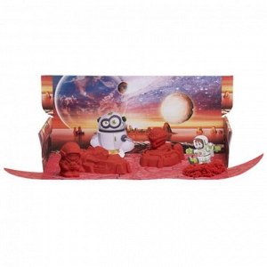 Набор для лепки "Космическое путешествие", красный, светится в темноте, 1 кг