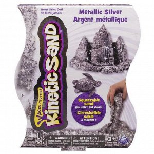 Песок для лепки Kinetic sand, металлик, микс, 454 грамма