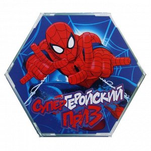 Коробка подарочная складная "Супергеройский приз", Человек-Паук, 23 х 20 х 9 см
