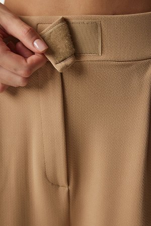 Женские удобные тканые брюки с застежкой-липучкой на талии RV00150