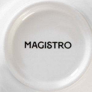 Кружка Magistro Rodos, 300 мл, фарфор, белая