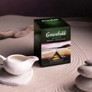 Чай Гринфилд Milky Oolong green tea 2г 1/20/8, шт