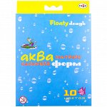 Пластилин Гамма &quot;Акваформ&quot;, 10 цветов, плавающий, со стеком, картон, европодвес