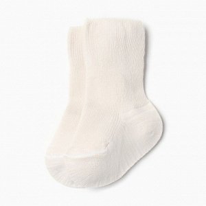 Набор детских носков Крошка Я BASIC LINE, 3 пары, молочный