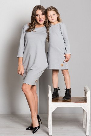Комплект LUMIDE K119-D12 платьев с карманами серый