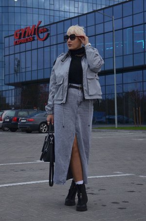 Куртка DOGGI 9005/1 серый
