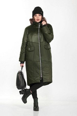 Пальто Пальто LADY SECRET 8280/1 оливково-зеленый. 
Состав: ПЭ-100%;
Сезон: Осень-Зима
Рост: 164

Стильное зимнее стеганное пальто от LADY SECRET, станет вашим лучшим решением при выборе верхней одеж