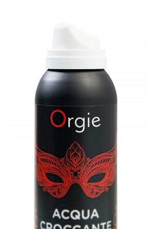 Шипучая пена для массажа Orgie Acqua Croccante Strawberry, аромат клубника, 150 мл