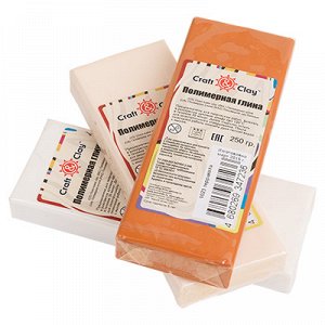 "Craft&Clay" полимерная глина CCH 250 г 1001 белый