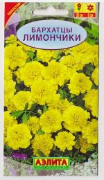 Бархатцы Лимончики (Код: 14421)