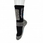 Slazenger Носки средние термо серо-черные (унисекс), 1 пара 24 см.