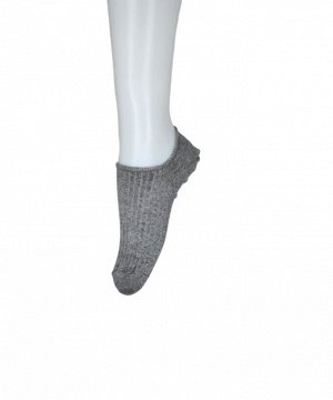 Globalone Носки-следки светло серые (мужские), 1 пара 26-28 см