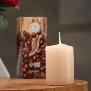 Свеча ароматическая "Утренний кофе ", 4?6 см, в коробке