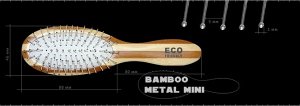 *Расчёска ECO Bamboo Metal MINI