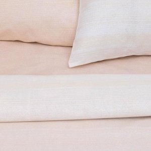 Постельное бельё "Этель" евро Кремовое утро 200х217 см, 240*220 см, 70х70 см - 2 шт., 100% хлопок, бязь 125 г/м²