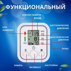 Тонометр портативный с голосовым помощником.