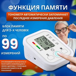 Тонометр портативный с голосовым помощником.