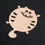 Подставка под кружку «Котёнок», 9х9 см