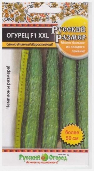 Огурец Русский размер XXL F1 (Код: 67597)