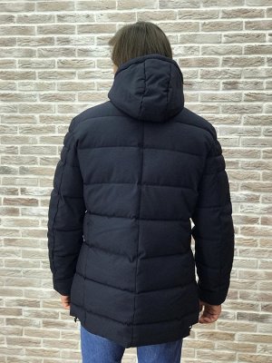 Мужская куртка арт.314 темно-синяя