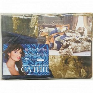 Комплект постельного белья Сатин 5D 1,5-спальный (Палитра M)