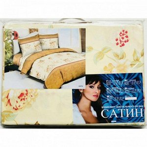 Комплект постельного белья Сатин 5D 1,5-спальный (Палитра K2)