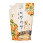Средство для посуды Jeju Cleanliness, 1.3 л (в мягкой упаковке с дозатором), Ю.Корея.