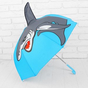Зонт детский "Акула", r=46 см