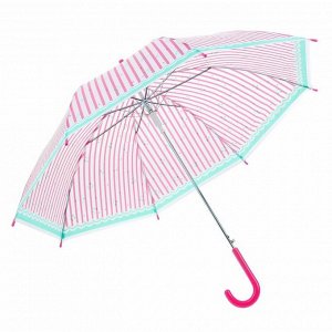 Зонт детский "Вишенка", полуавтоматический, r=45см, цвет розовый