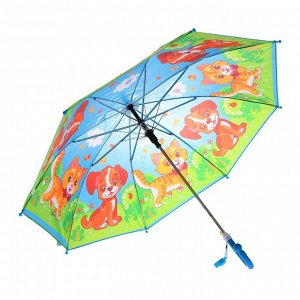Зонт детский "Домашние животные", диаметр 45см, со свистком  UM45-DOMUM45-DOM
