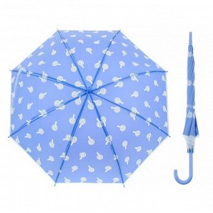 Зонт детский Леденцы", полуавтоматический, r=45см, цвет голубой