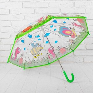 Зонт детский Насекомые 46см.  53540