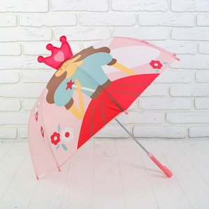 Зонт детский Принцесса 46см.  53701