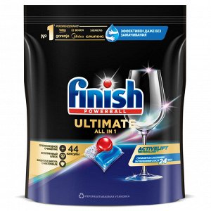 ФИНИШ УЛЬТИМЕЙТ Таблетки для посудомоечных машин 44, Finish