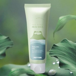 PrettySkin Гель-пилинг с экстрактом центеллы Gel Peeling The Pure Jeju Cica, 150 мл
