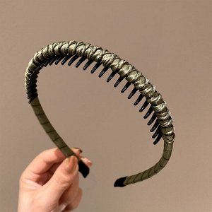 Ободок для волос, женский, с зубчиками, 1 шт.