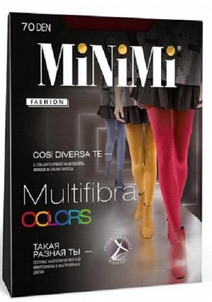 MiNiMi MULTIFIBRA COLORS колготки микрофибра 70 den kaki р.2 (S) 1шт / шт / 666529