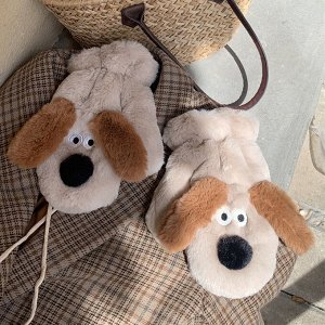 Варежки зимние, женские, для девочек, пара