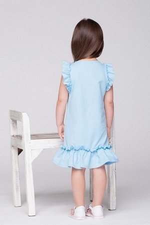 Платье LUMIDE D30 голубой