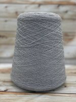 Пряжа для вязания 100 гр., Merinos 100% меринос (пряжа гребенная) 1500м/100гр Светло-серый меланж
