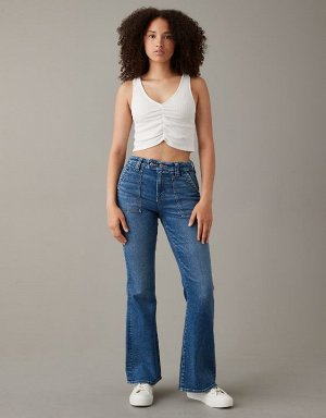 AE Next Level Curvy Super High-Waisted Flare Jean