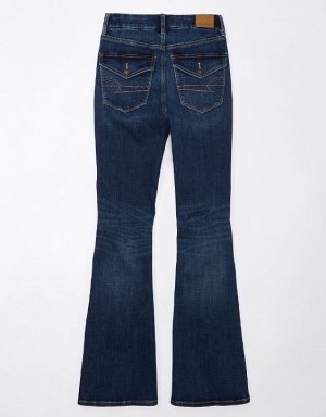 AE Next Level Curvy Super High-Waisted Flare Jean