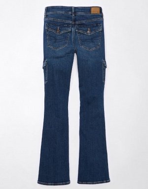 AE Stretch Low-Rise Kick Bootcut Jean