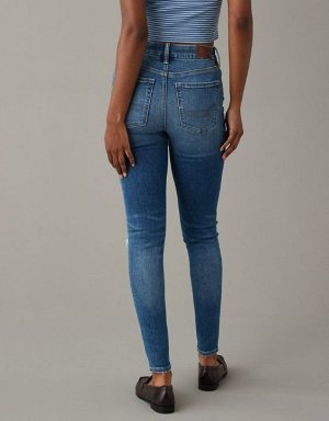 AE Luxe Ripped High V-Rise Jegging